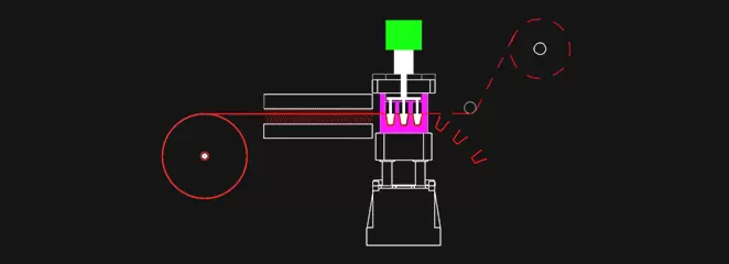 เครื่องเทอร์โมฟอร์มถ้วยพลาสติก