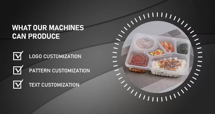 เครื่อง Thermoforming ผลิตภัณฑ์พลาสติก PP เครื่อง Thermoforming ผลิตภัณฑ์พลาสติก PP