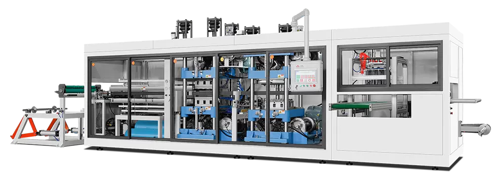 เครื่องขึ้นรูปพลาสติกถาดผลไม้ เครื่องขึ้นรูปพลาสติกถาดผลไม้